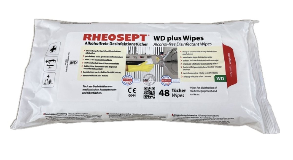 RHEOSEPT Desinfektionstücher WD plus Wipes 48 T./VP